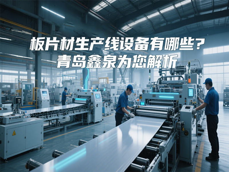 板片材生產(chǎn)線設(shè)備有哪些？青島鑫泉為您解析