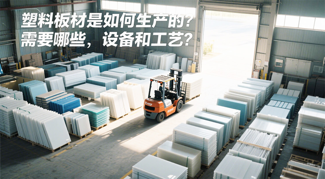 塑料板材是如何生產(chǎn)的？需要哪些設(shè)備和工藝？20250725.jpg