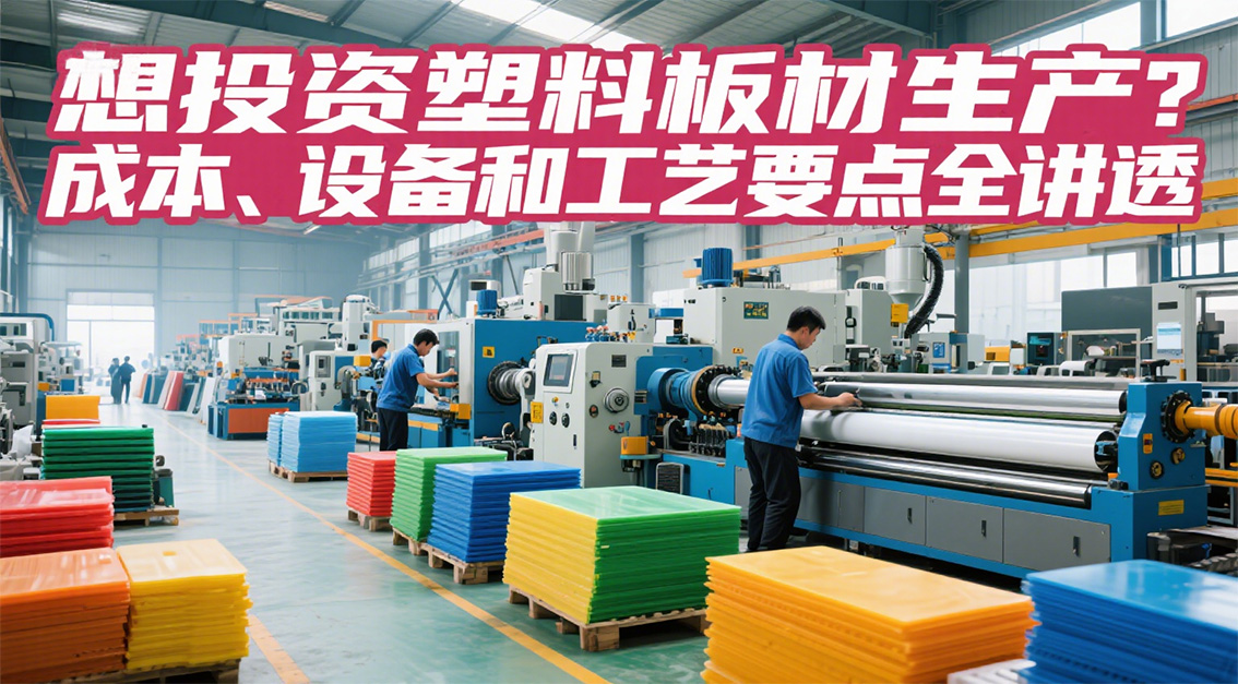 想投資塑料板材生產(chǎn)？成本、設(shè)備和工藝要點(diǎn)全講透20250726.jpg