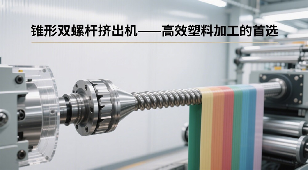 錐形雙螺桿擠出機 —— 高效塑料加工的首選
