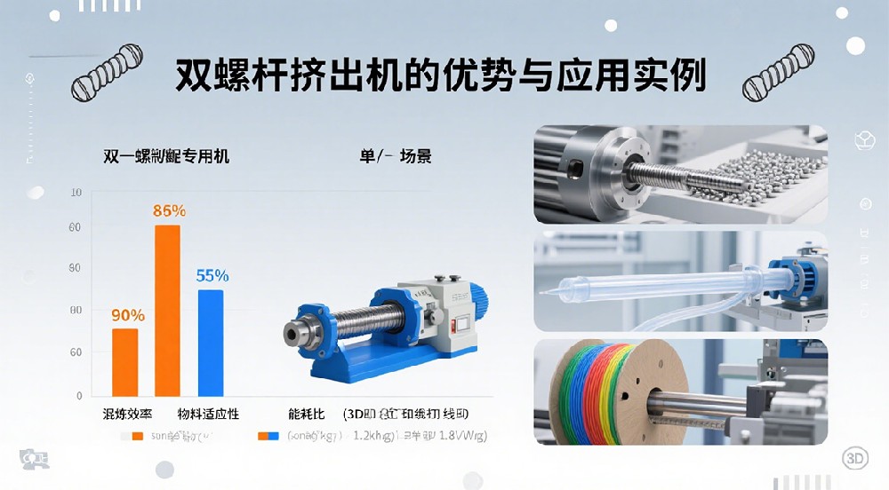 雙螺桿擠出機的優(yōu)勢與應(yīng)用實例