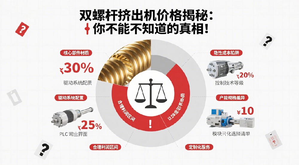 雙螺桿擠出機價格揭秘：你不能不知道的真相！