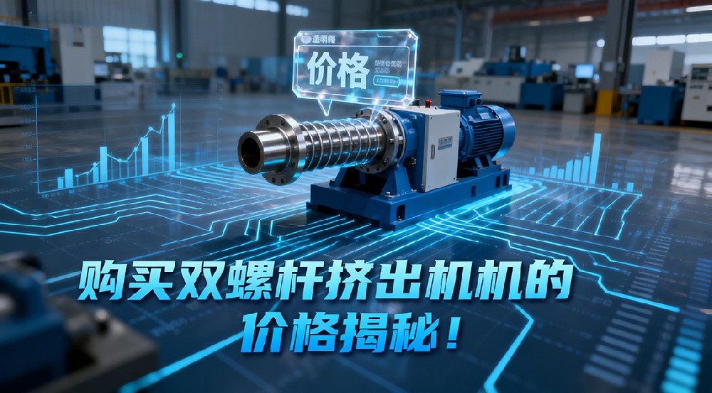 購買雙螺桿擠出機的價格揭秘！