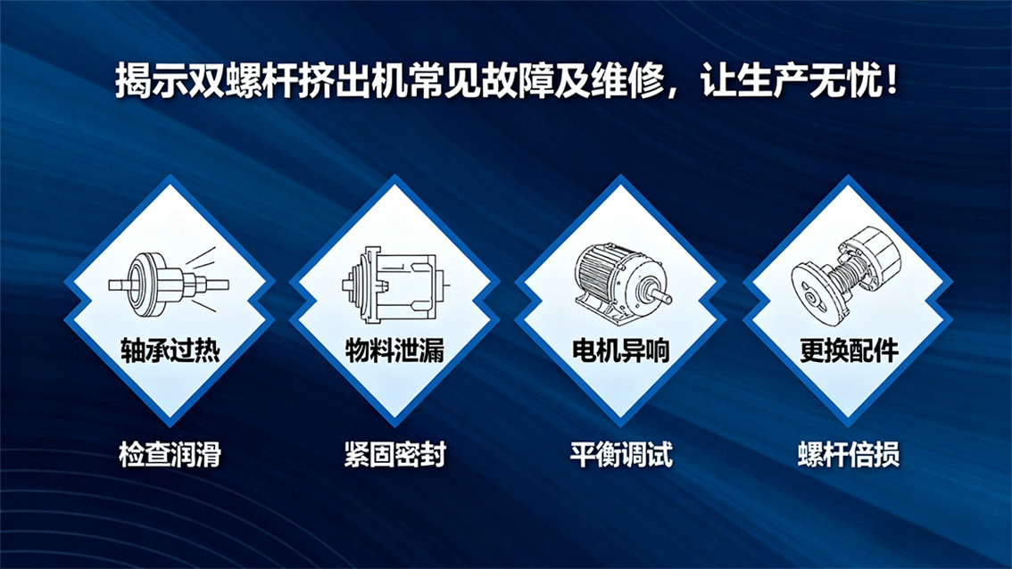 20250926揭示雙螺桿擠出機(jī)常見故障及維修，讓生產(chǎn)無憂.jpg