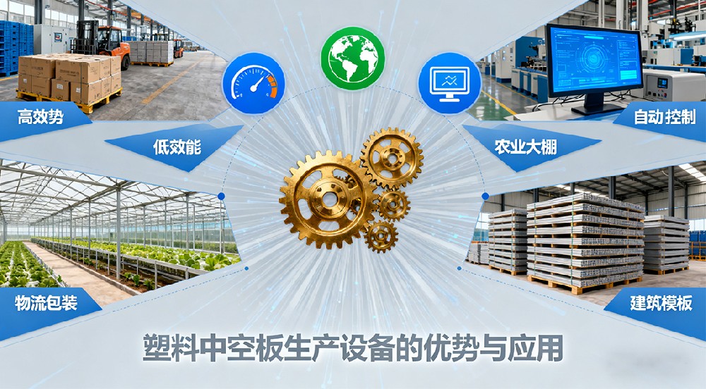 塑料中空板生產(chǎn)設(shè)備的優(yōu)勢與應用