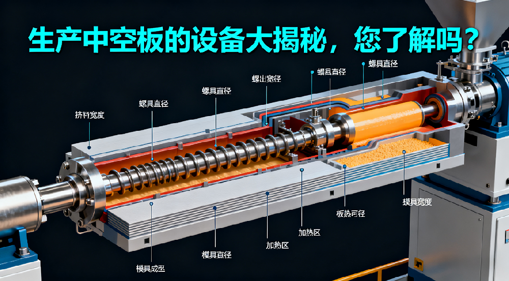 生產(chǎn)中空板的設(shè)備大揭秘，您了解嗎？