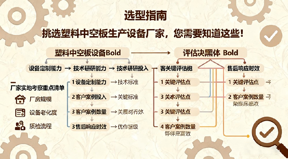 挑選塑料中空板生產(chǎn)設(shè)備廠家，您需要知道這些！